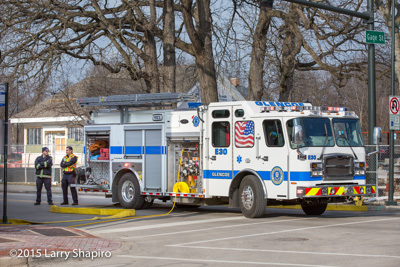 Glencoe FD Engine 30 at 1075 Gage Street in Winnetka Hubbard Woods 2-6-16 Larry Shapiro photographer shapirophotography.net E-ONE Typhoon